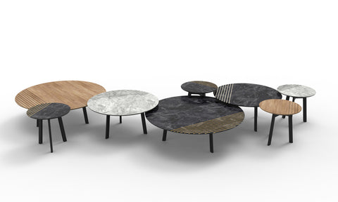 Groove Side Table