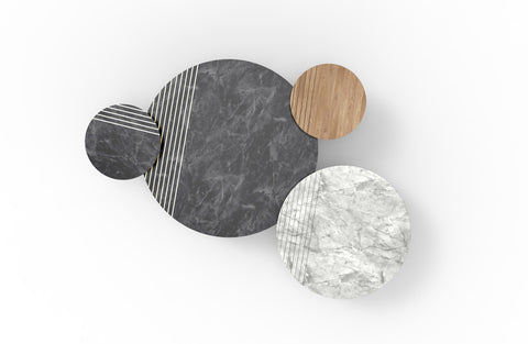 Groove Side Table